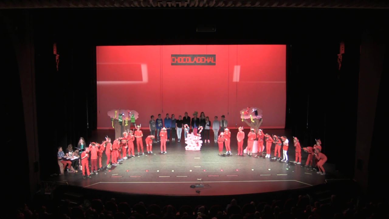 Musical opgevoerd door leerlingen van de Johan Frisoschool te Wageningen