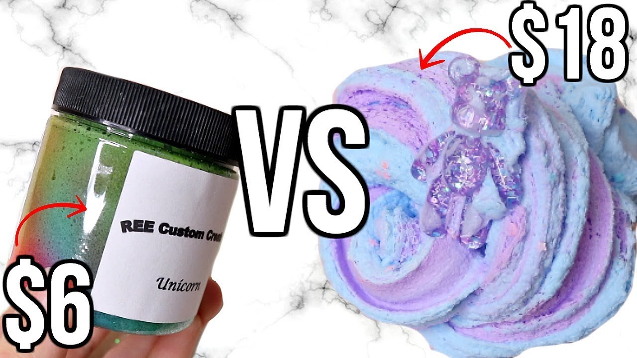 CHEAP VS EXPENSIVE SLIME SHOP REVIEW!