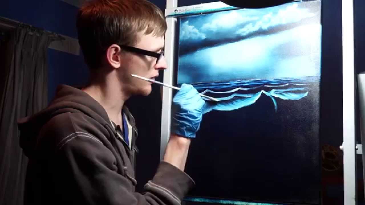 Painting Seascape - Waves | ASMR Spoken Softly