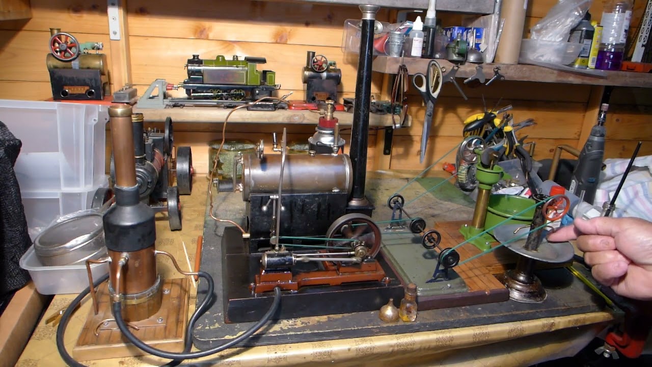 STWWW VIDEO 5 GEORGE CARETTE 696 12 FROM 1905 RUNNING TWO WATER PUMPS,A PERICAUD AND AN UNKNOWN PUMP