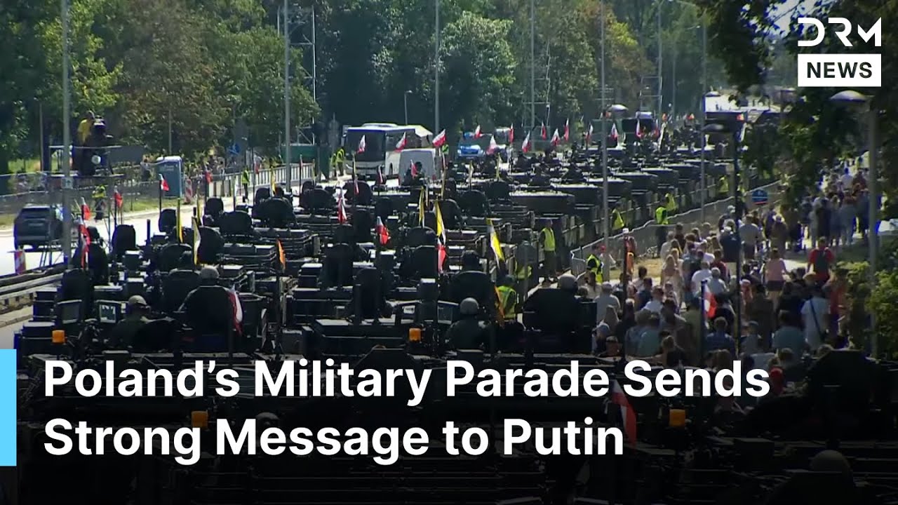 Massive Military Parade - Poland’s President Karol Nawrocki Leads Armed Forces Day March | AC1G
