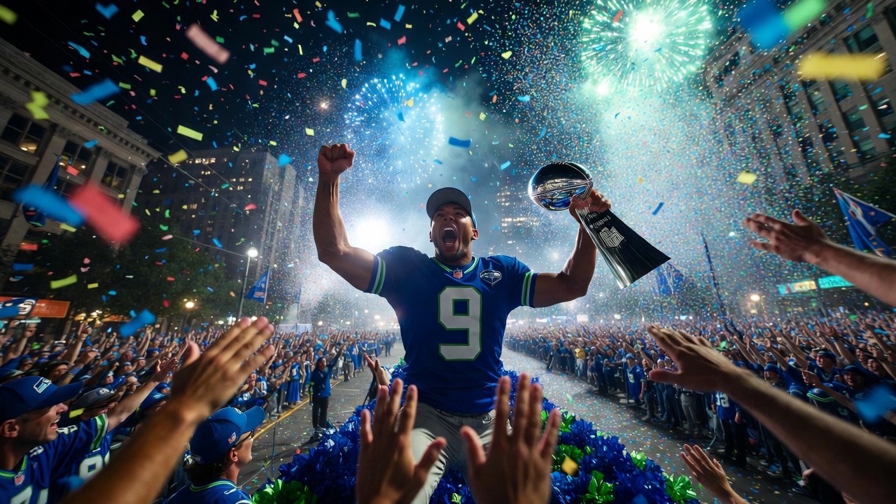 Seattle Seahawks Super Bowl 2026 Victory Parade in 4K