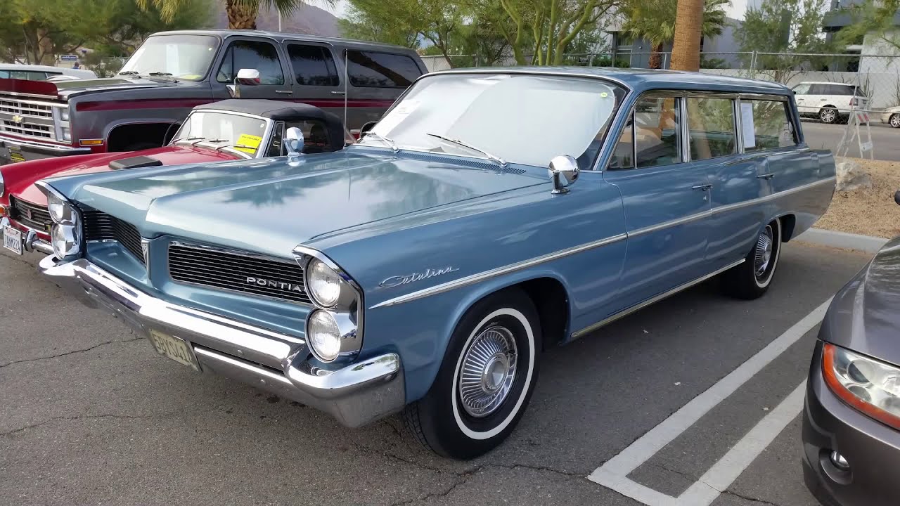 1963 Pontiac Catalina Safari Station Wagon 2 Owner Low Mileage Original 63 SOLD Auto Auction $23,000