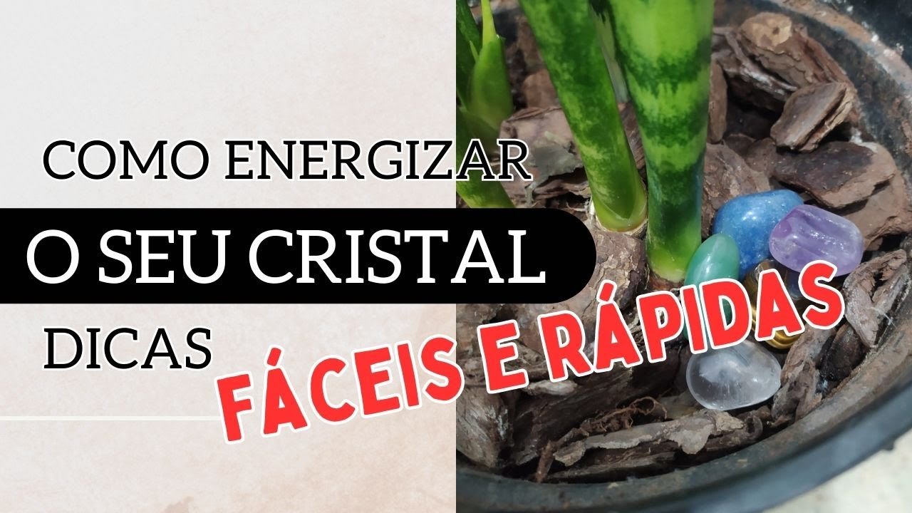 Descubra como energizar seu cristal de forma fácil e rápida!