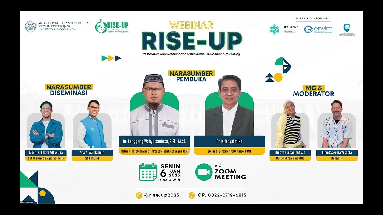 RISE-UP Restorative Improvement and Sustainable Environment Up-Skilling.