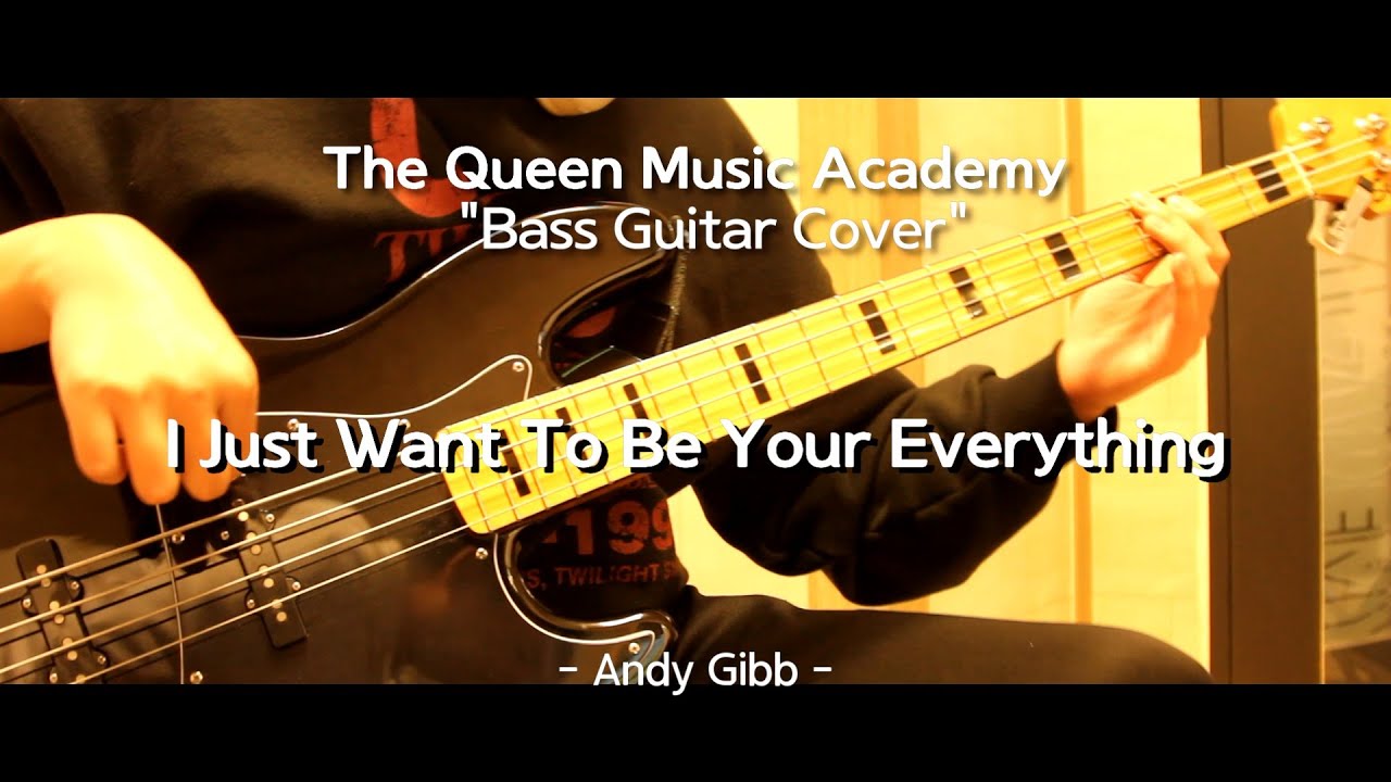 [부천 더퀸 실용음악]  고2 입시베이스기타 수강생 커버 / I Just Want To Be Your Everything - Andy Gibb (Bass Cover)