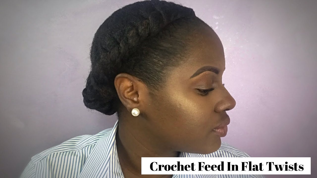 Crochet Feed In Flat Twists | Beginner Friendly