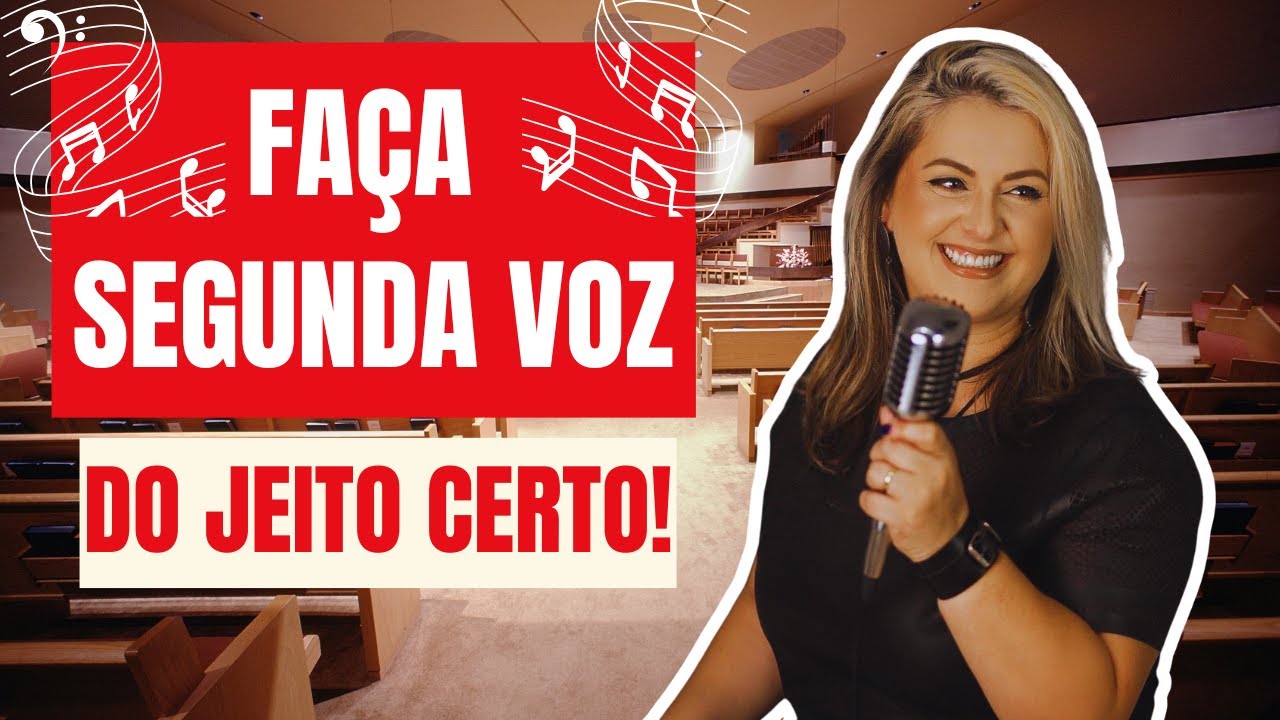 O SEGREDO para cantar segunda voz sem errar no louvor