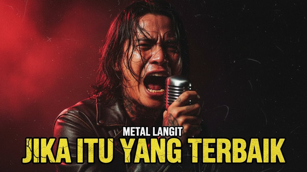 Wajib Dengar! Ungu - JIKA ITU YANG TERBAIK, Cover Rock Metal Langit Bikin Merinding! 🤘