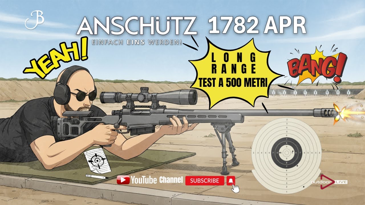 ACCURATEZZA ESTREMA: Sblocca il Potenziale dell'ANSCHÜTZ 1782 APR | Long Range Shooting Test
