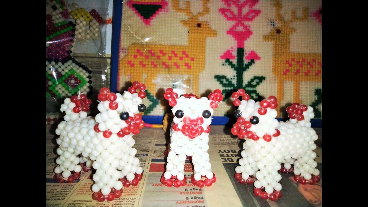 Beads Dog | DIY Easy Beads | How To Make a Easy Beads Dog