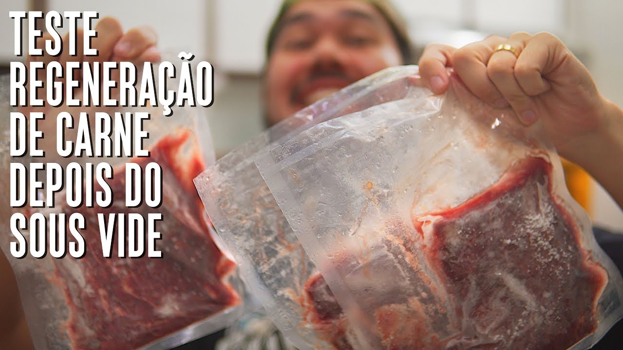 Como REGENERAR sua carne depois do Sous Vide | Só Vide TESTE #170