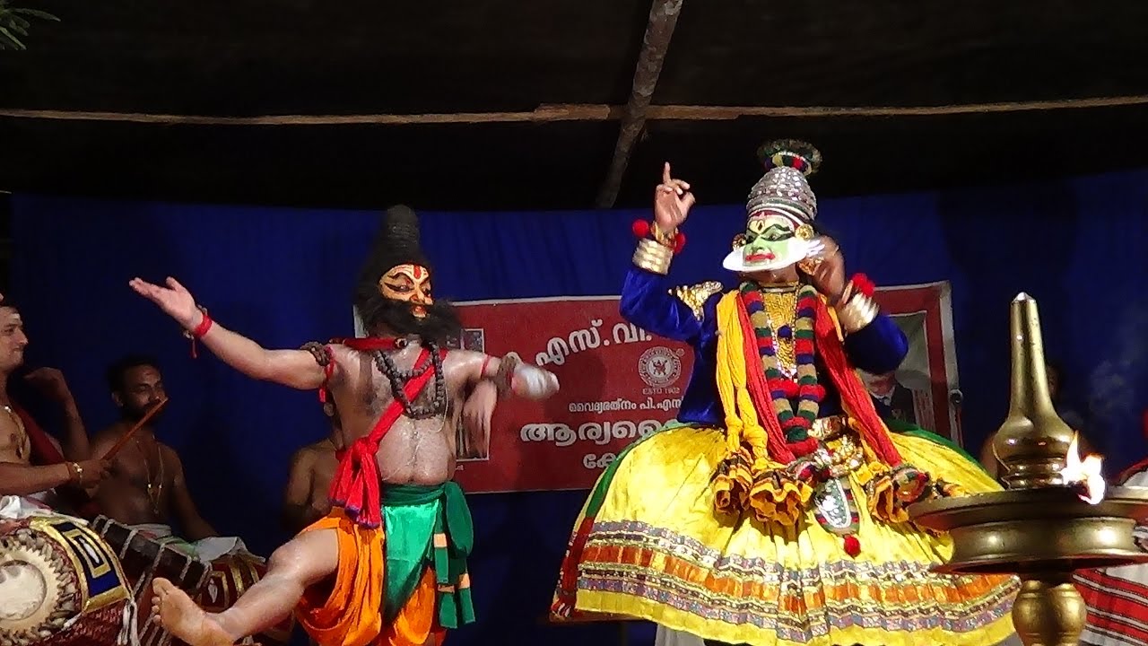 Kathakali - Seetha Swayamvaram - 3 - Jaya jaya ramachandra..  janaki pathe..