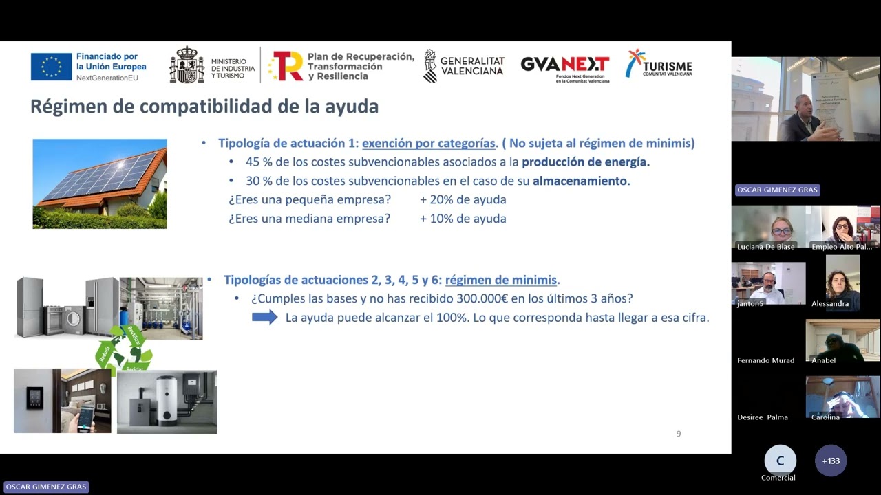 WEBINAR INFORMATIVO 15/01 SOBRE AYUDAS DE EFICIENCIA ENERGÉTICA Y ECONOMÍA CIRCULAR 2024