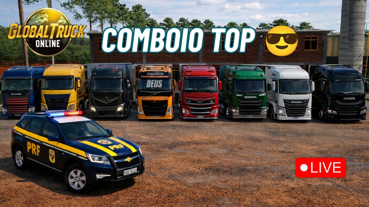 Global Truck Online ao vivo comboio topzeira