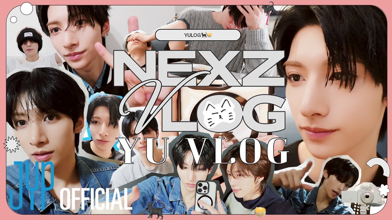 [NEXZ(넥스지) VLOG] YU VLOG | 유우로그🐈‍⬛🥞 #1 | 다같이 고기먹고🥩 휴이🐿와 함께 쇼핑🛍️하고 컴백 준비와 먹방🍽️을 곁들인 브이로그