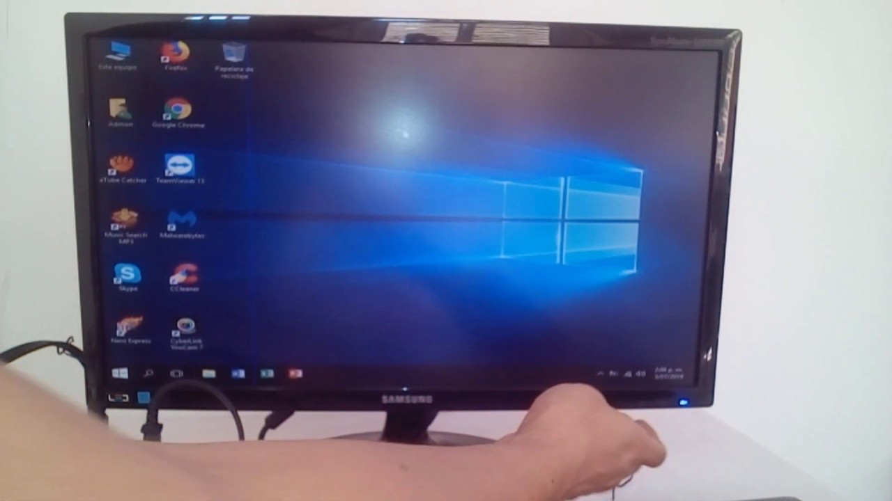 MONITOR SAMSUNG *S22B300* LED HDMI-VGA ORIGINAL CON CAJA (LINEA AZUL)
