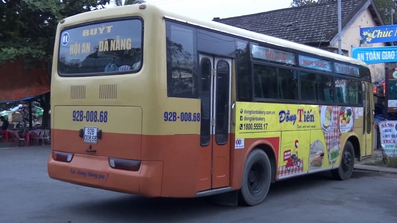 HOW TO BUS FROM HOI AN TO DA NANG AND TO MARBLE MOUNTAIN, VIETNAM