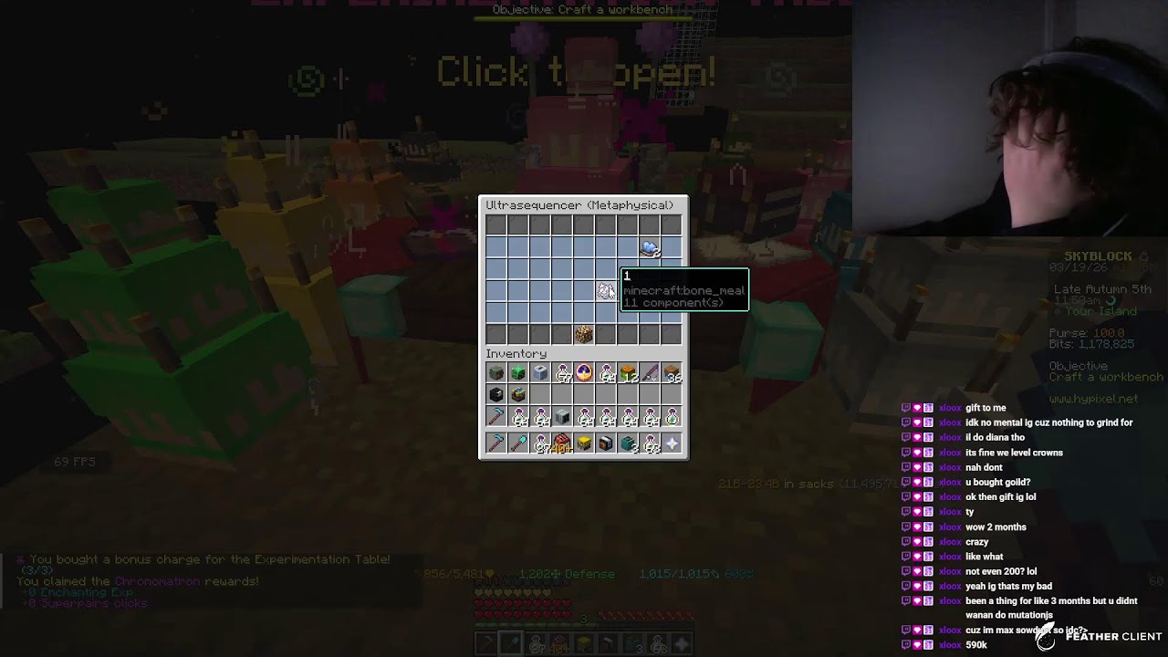 PELT GRINDING FOR DUNG DYE | Hypixel Skyblock Day 95/365