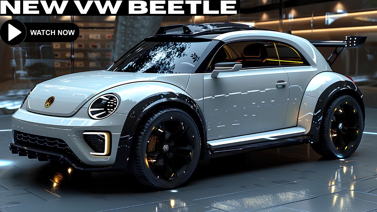 Обзор Volkswagen Beetle 2025 года. Первый взгляд — это ВАУ, ПОТРЯСАЮЩЕ!
