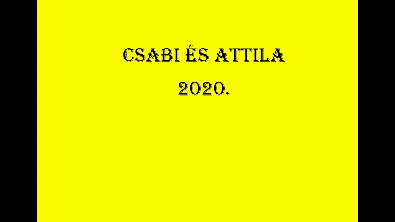 Csabi és Attila - Csárdás mix 2020