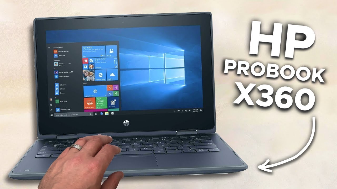 Распаковка HP Probook x360 G5 EE