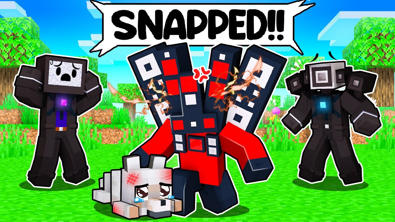 ТИТАН-ГОВОРЯЩИЙ Человек-ЩЕЛЧОК в Minecraft!