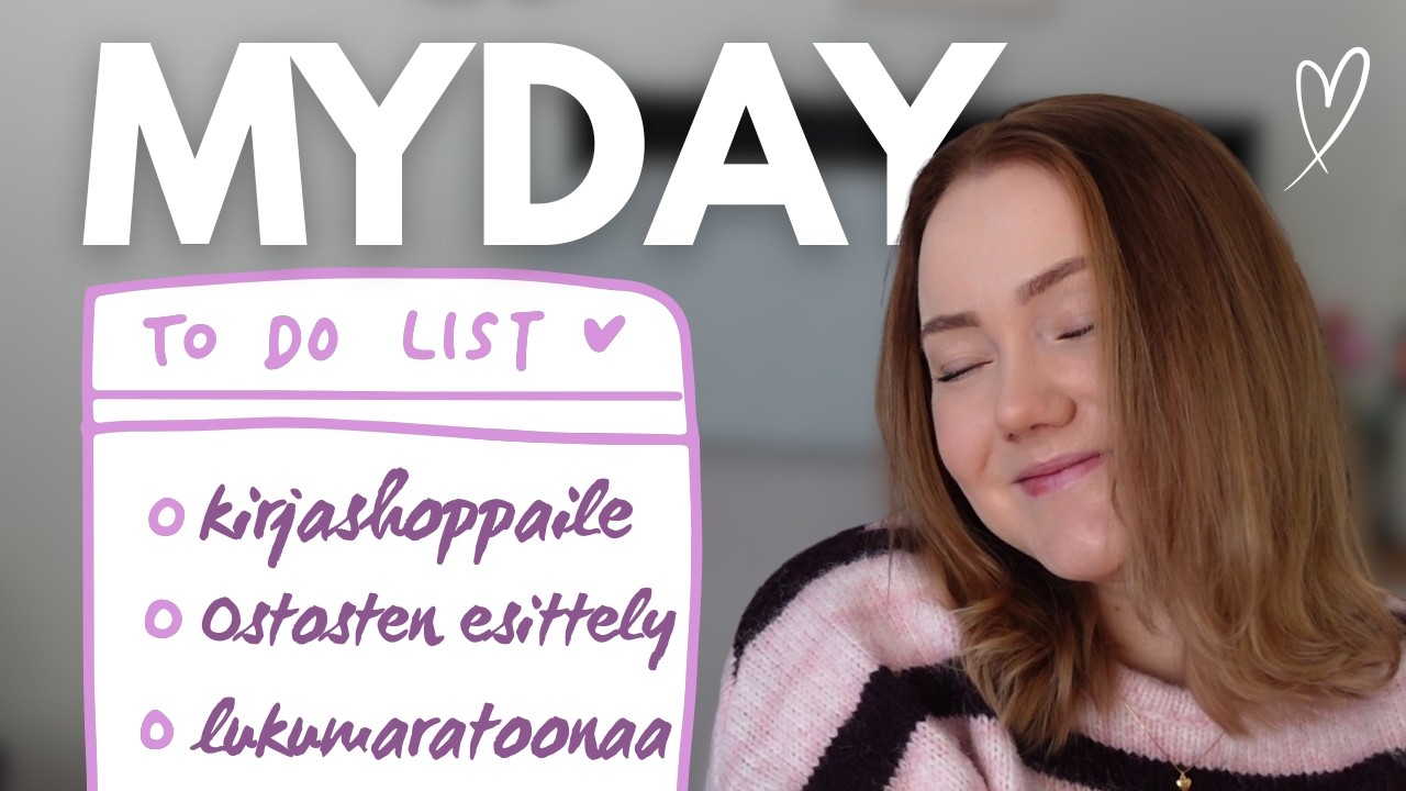 Kirjaostoksia ja lukumaratonia | Ystävänpäivä MYDAY 💕📚