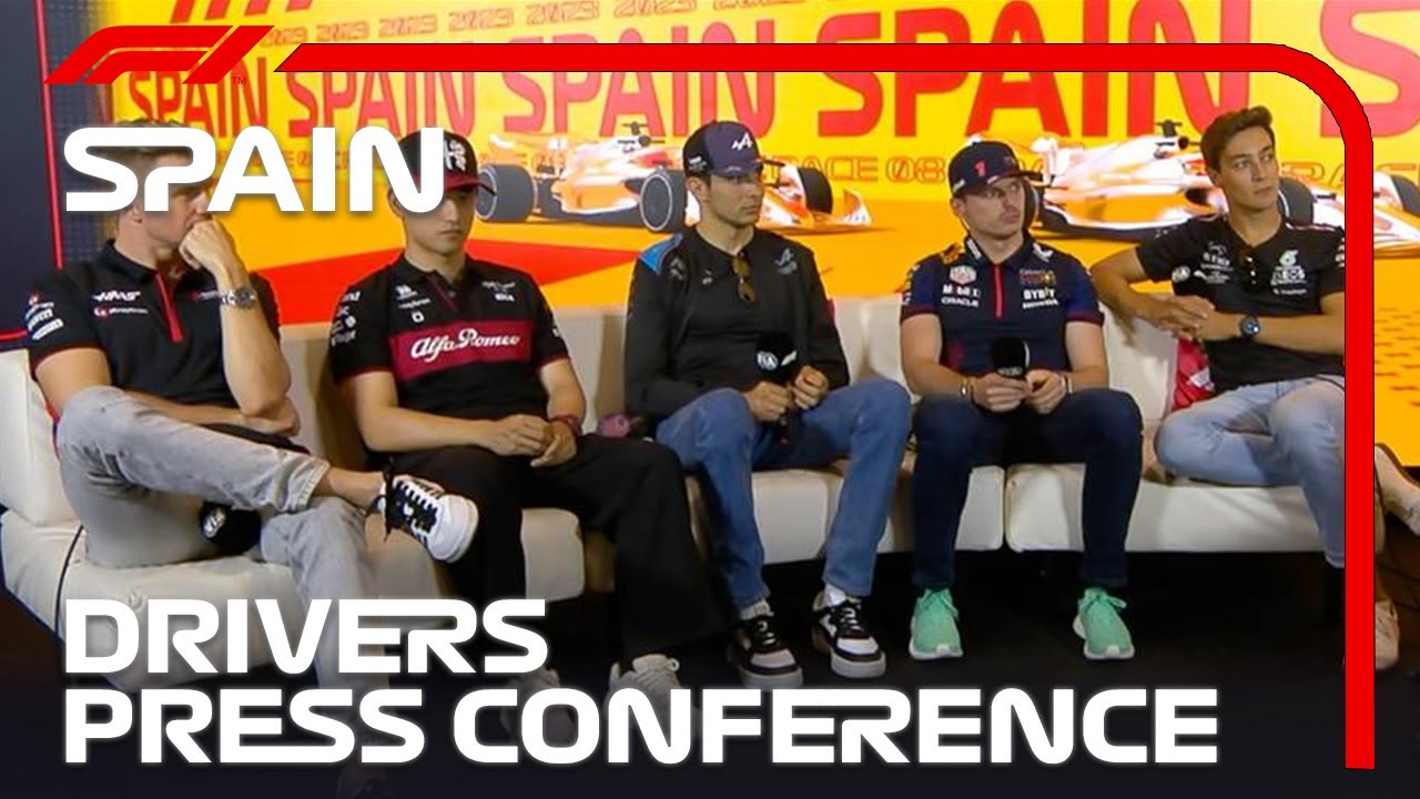 Drivers Pre-Race Press Conference Part 1｜ 2023 Spanish Grand Prix