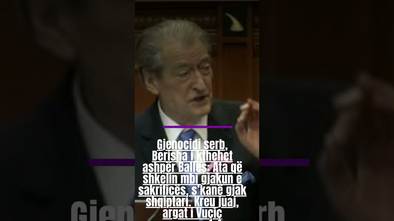 Berisha i kthehet ashp&euml;r Ball&euml;s: Ata q&euml; shkelin mbi gjakun e sakrific&euml;s, s&rsquo;kan&euml; gjak shqiptari.