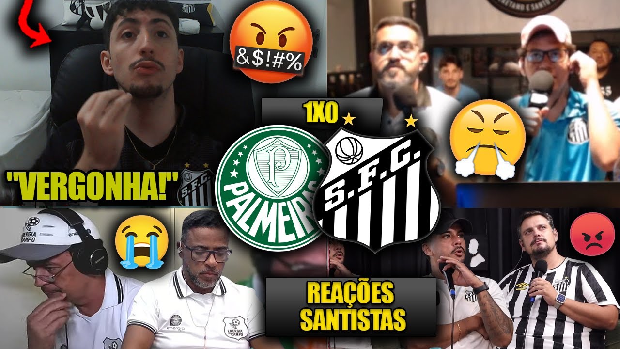 REA&Ccedil;&Otilde;ES dos SANTISTAS - PALMEIRAS 1X0 SANTOS - PAULIST&Atilde;O 2026 - REACT CL&Aacute;SSICO DA SAUDADE!