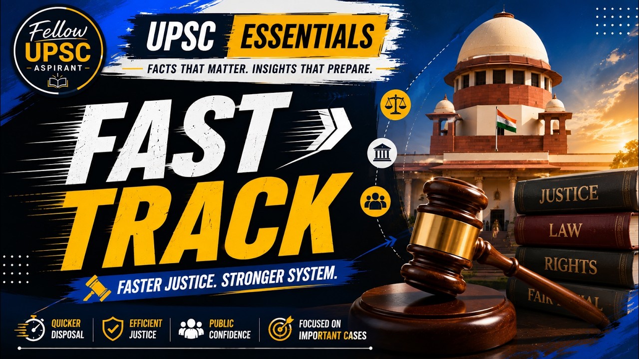 Fast Track Courts & Public Examinations Act: Cracking Down on Paper Leaks | UPSC GS-2/GS-3