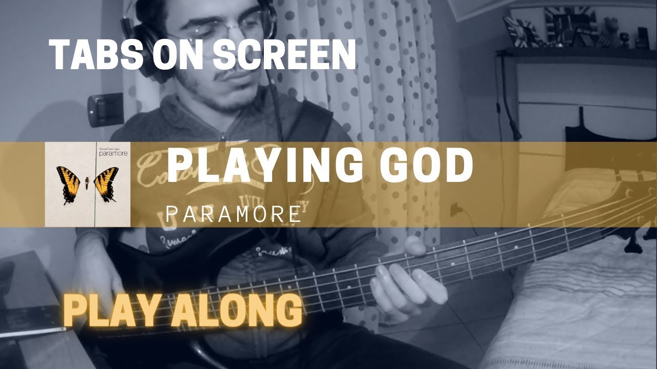 Paramore - Playing God (Bass cover & TABS)