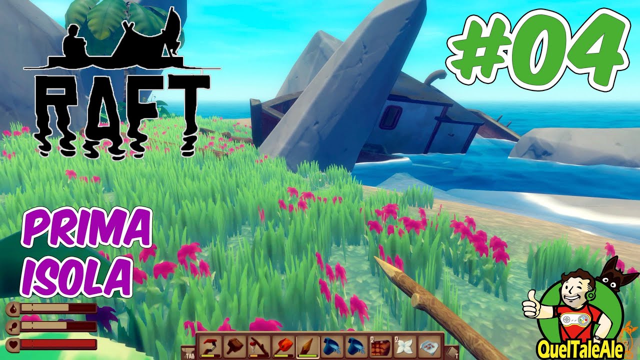 PRIMO APPRODO | Raft - Gameplay ITA - Let's Play #04