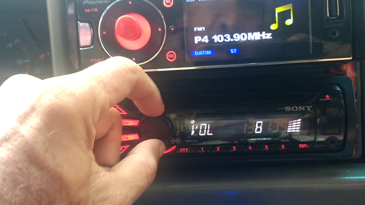 Como programar o toca cd Sony CDX GT520U