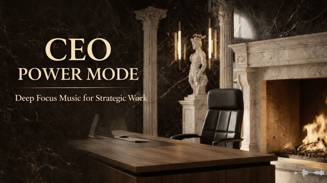 Your Brain in CEO Mode | Deep Strategic Focus Music