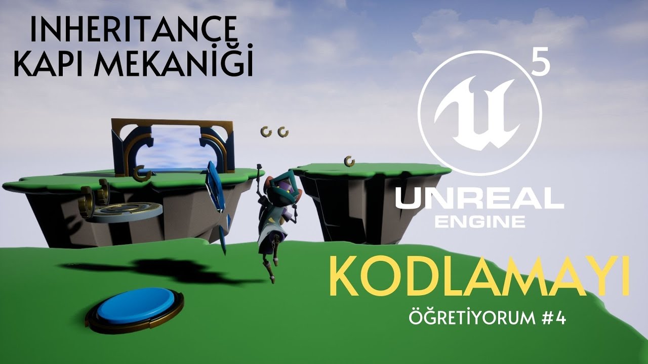 INHERITANCE & KAPI MEKANİĞİ | UNREAL ENGINE 5 İLE OYUN YAPMAYI ÖĞRENİN #4