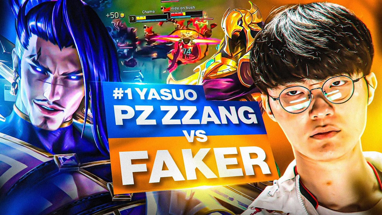 FAKER vs #1 Yasuo Korea *30,000 Hours of Yasuo*