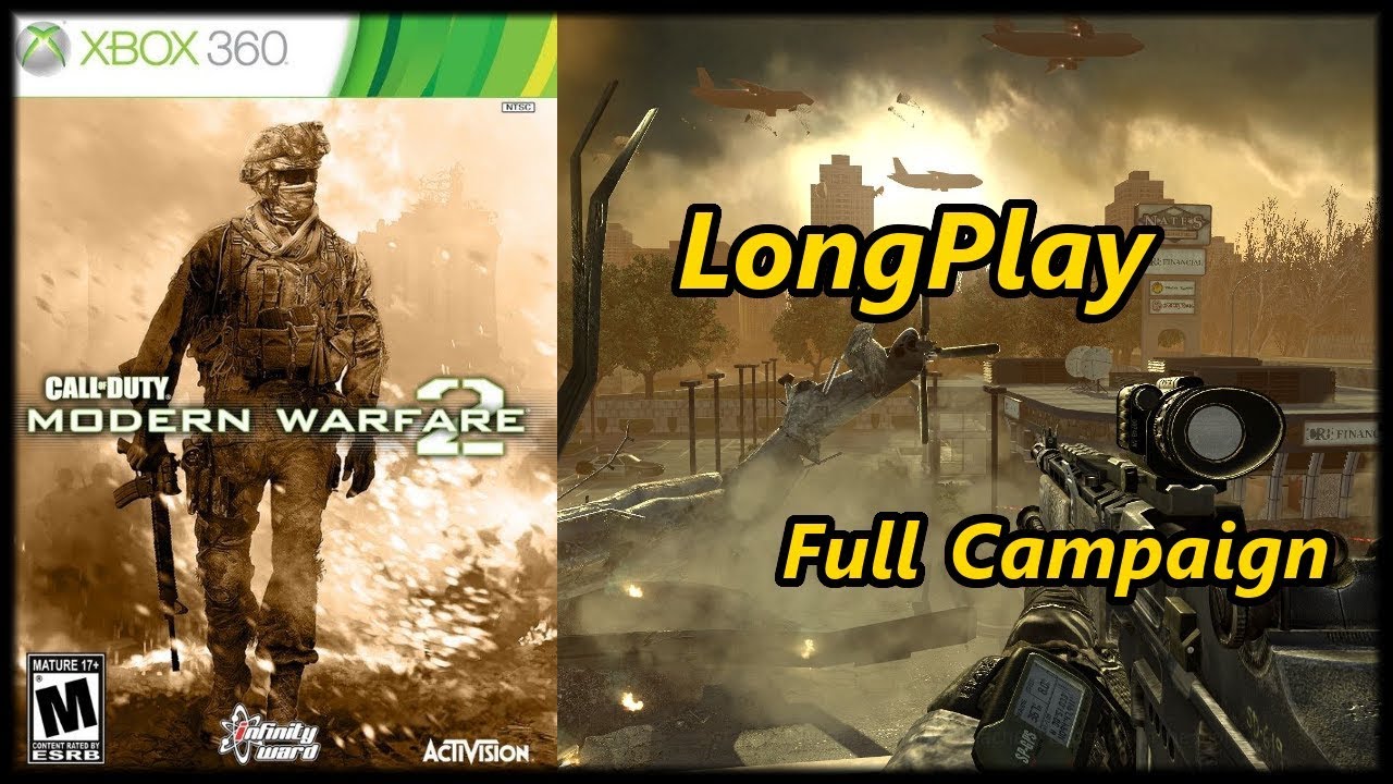 Call of Duty: Modern Warfare 2 - Longplay Full Game Walkthrough (No Commentary)