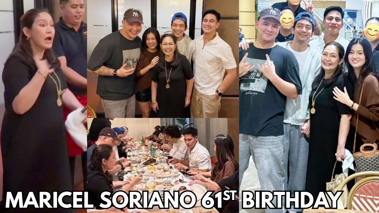 Maricel Soriano 61st Birthday NAIYAK sa SORPRESA ni Piolo Joshua JK & Belle