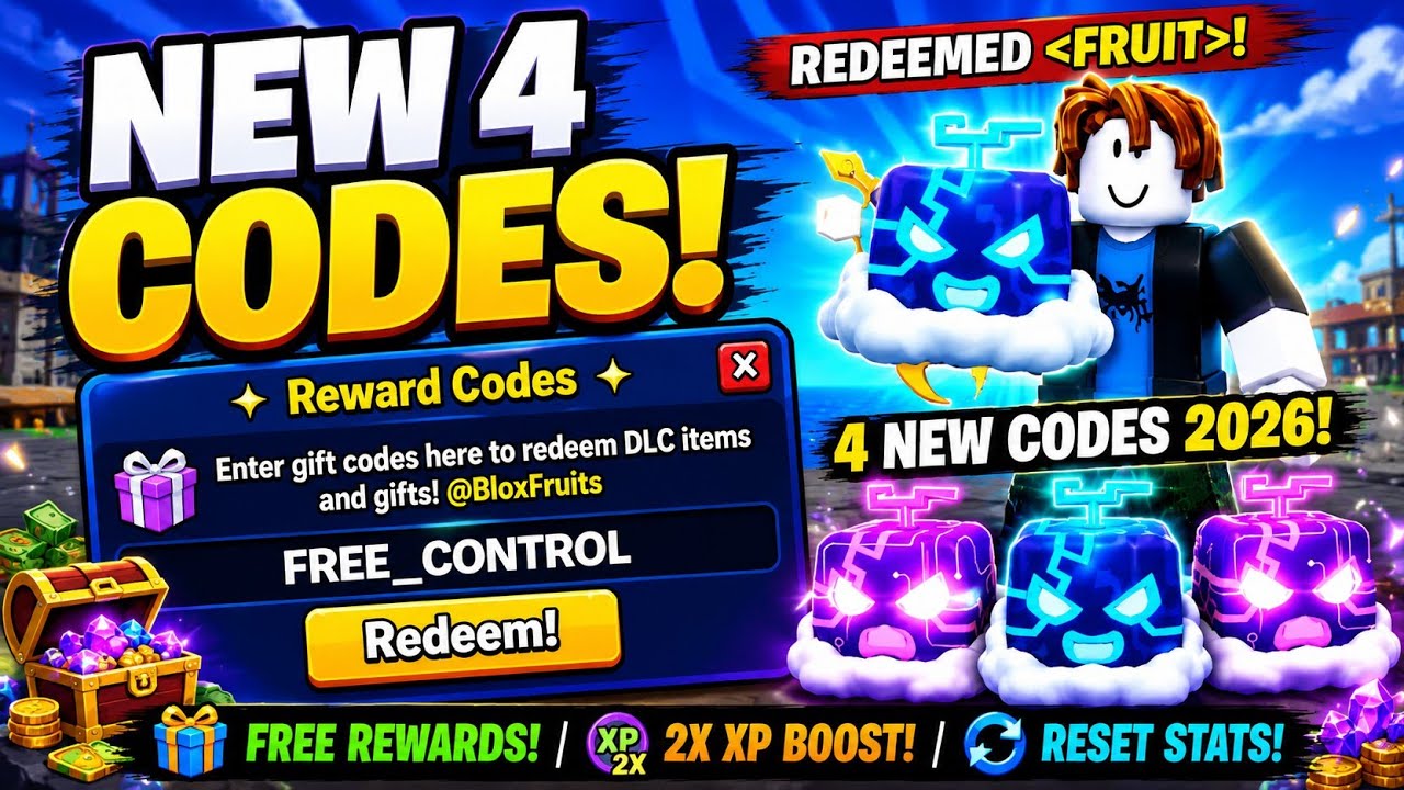 New Blox Fruits Codes June 2026 | All Working Codes + Free Rewards | Ebonx Gaming