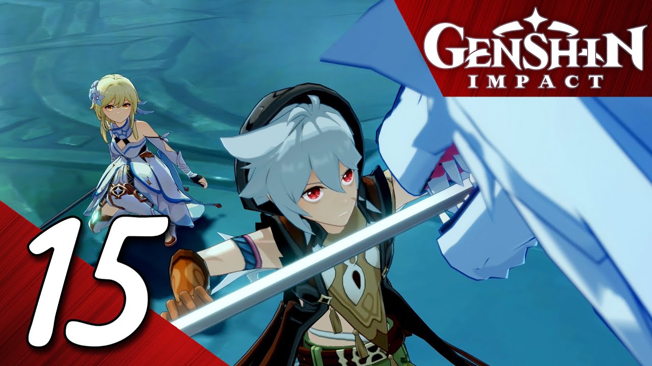 Genshin Impact Playthrough part 15 (Japanese Voices)