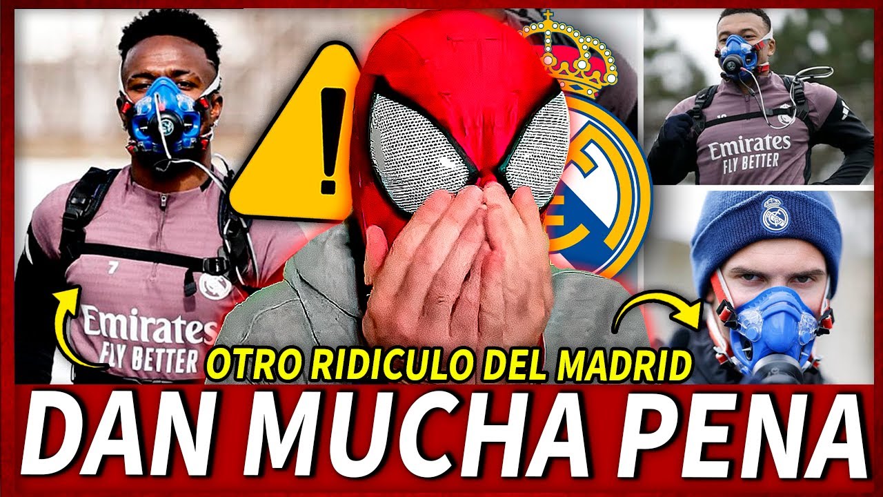 ¡VERGUENZA!😱¡EL MADRID PRESUME en REDES las MÁSCARAS del METODO PINTUS! (JAJAJA)
