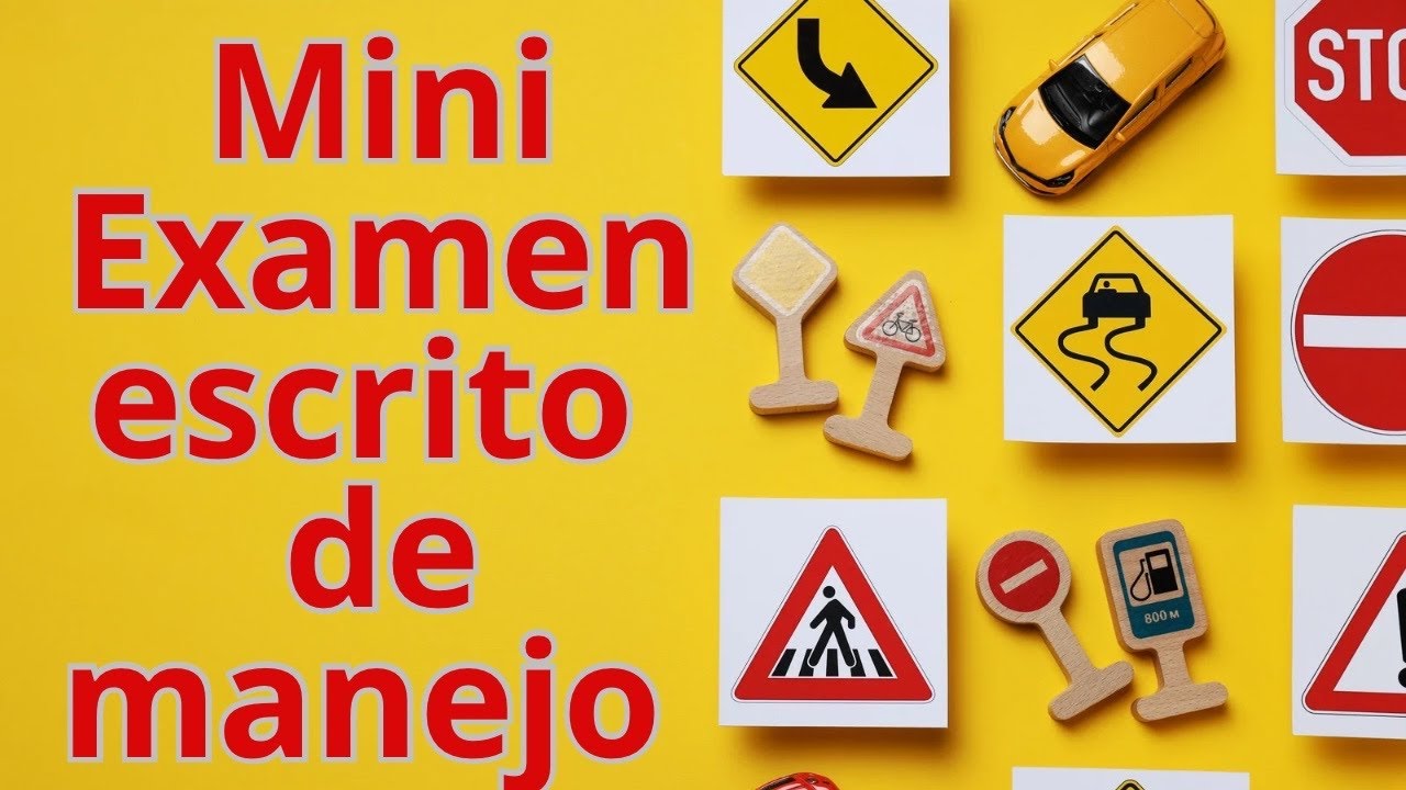 Examen escrito de manejo de el estado de Nueva Jersey.