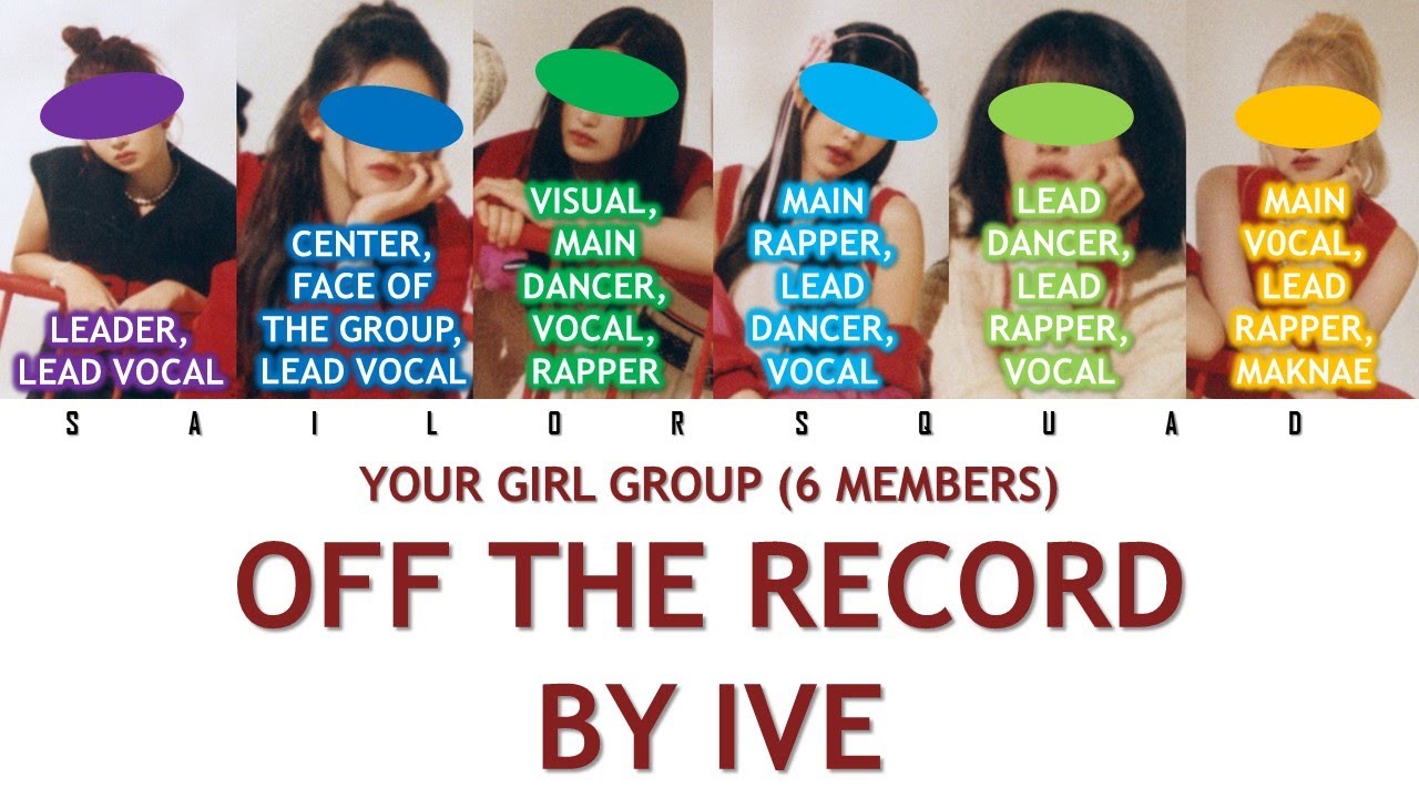 Your Girl Group (6 Members) Sing Off The Record by IVE