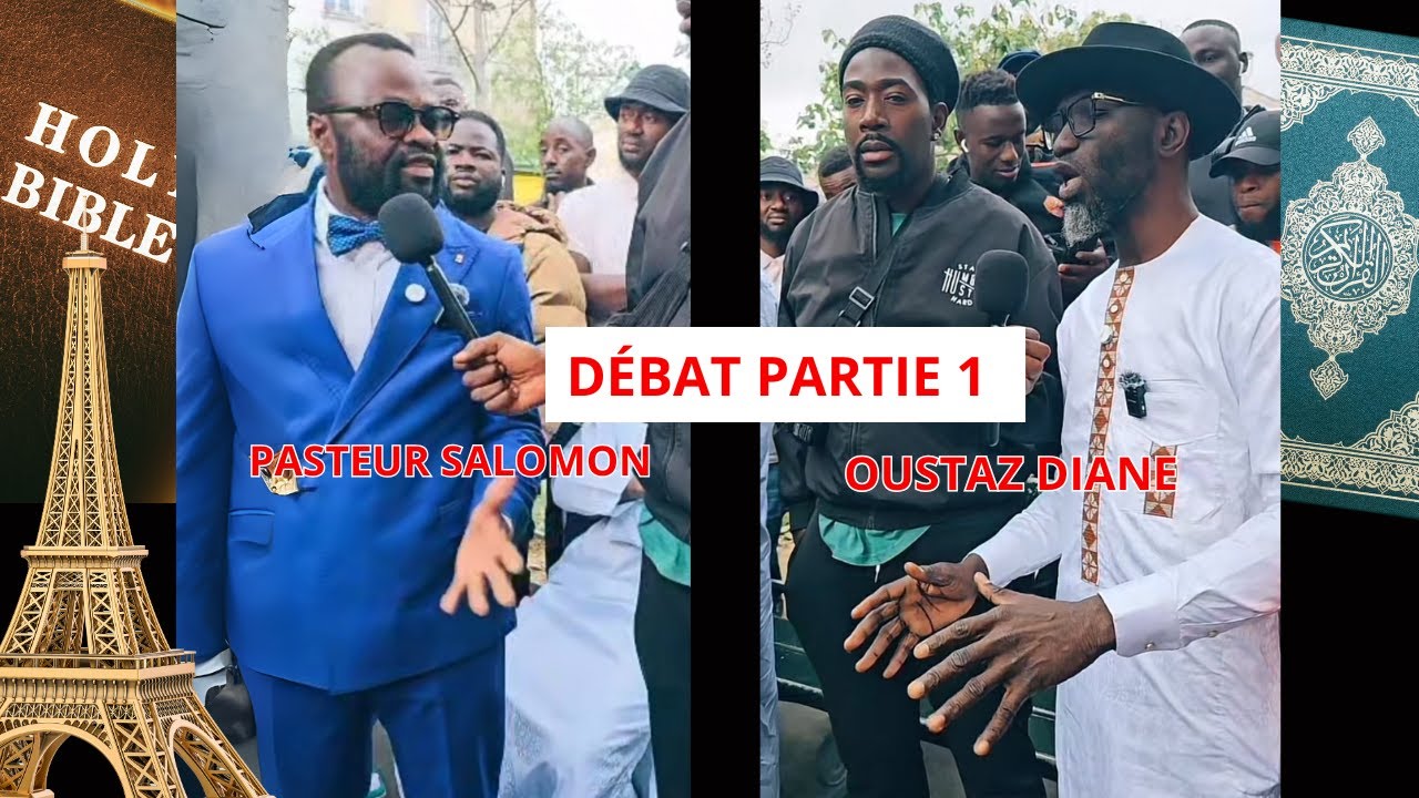 Avant goût du Débat entre Pasteur Salomon et Pustaz Diane de la DDR à Paris 