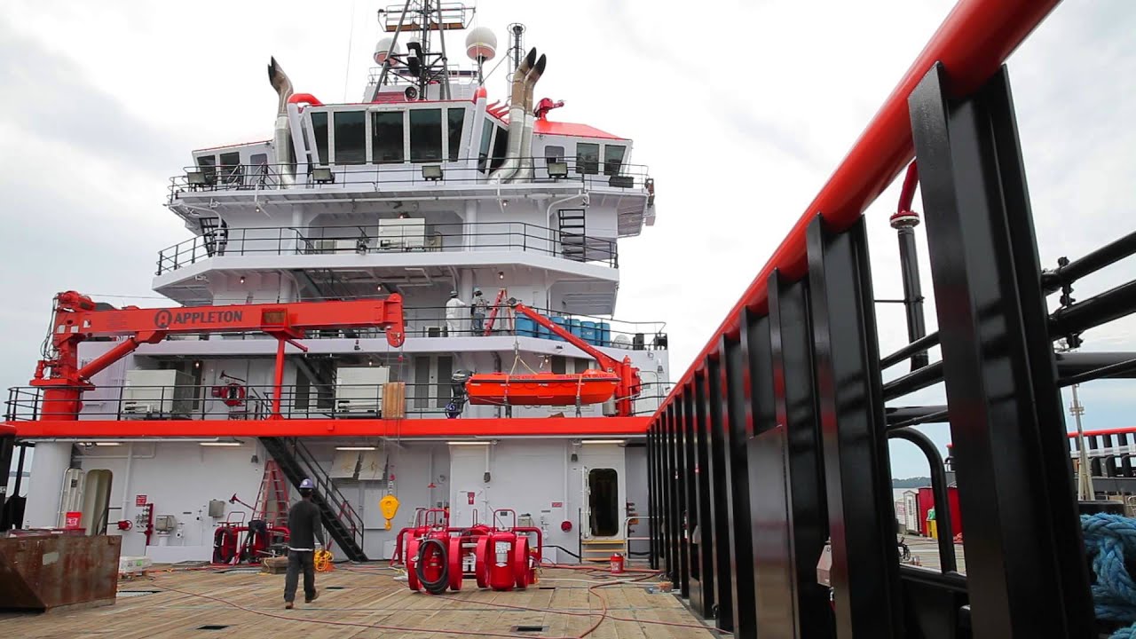 HOS Bayou Launch, Sea Trials & Interior