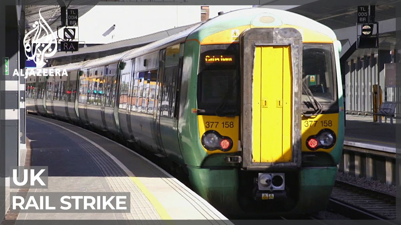 UK rail strike: Employees call for better pay and conditions
