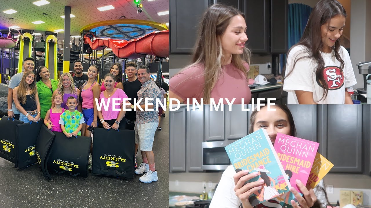 WEEKEND IN MY LIFE: birthday parties & football sunday