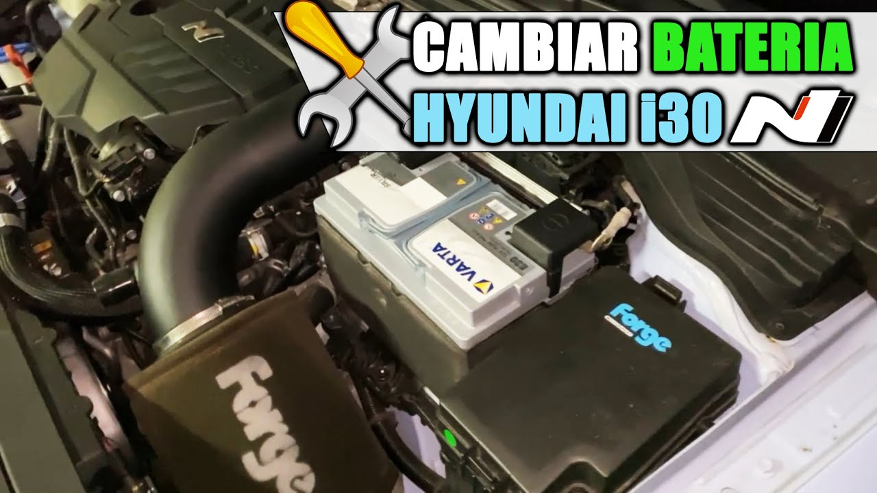 SOLUCIÓN! CAMBIAR BATERIA HYUNDAI i30N, ERROR ARRANQUE 🔷  BATTERY REPLACEMENT 🔷 Saicor